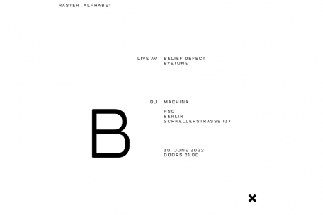 raster . alphabet – b