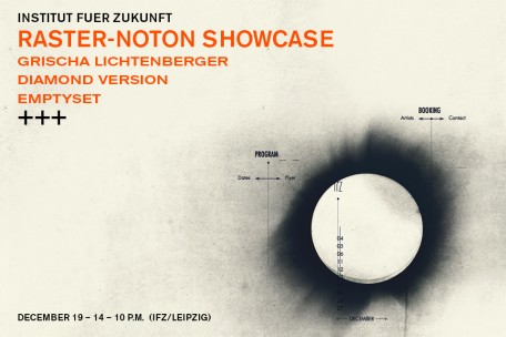 raster-noton showcase at institut für zukunft, leipzig