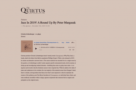 the quietus: jazz in 2019!