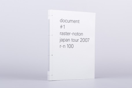 document #1 raster-noton japan tour 2007