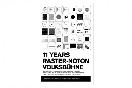 limited poster edition - raster-noton